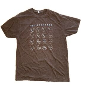 Foo Fighters Brown concert T-Shirt